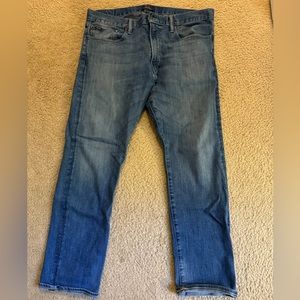 Polo The Hampton Relaxed Straight jeans (36x30) light blue